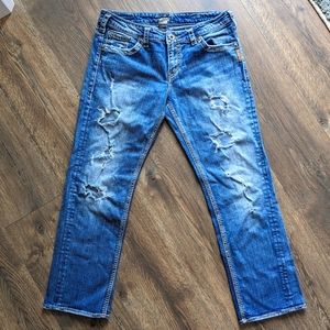 Silver Sam Boyfriend Jeans